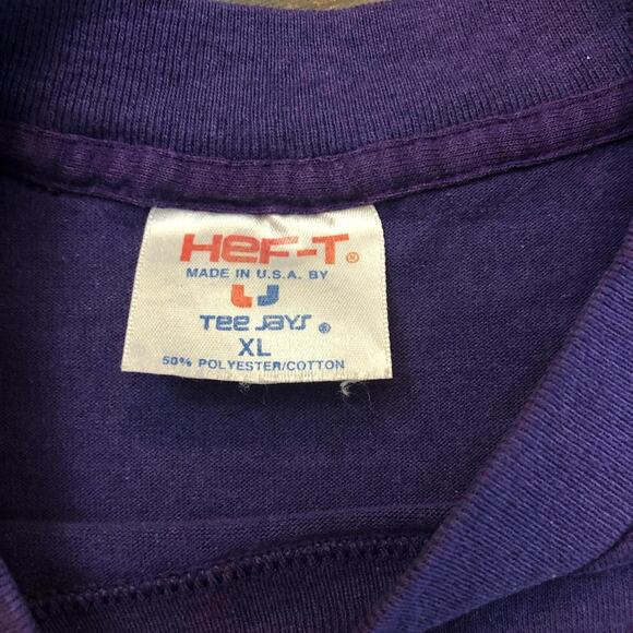 Vintage Purple Mahomet-Seymour Class Of 1990 Graphic Tee - Picture 5 of 6